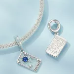 Ezüst charm, tarot kártya, A csillag