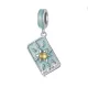Ezüst charm, tarot kártya, A remete