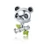 Ezüst charm 925, panda