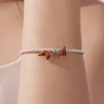 Ezüst charm 925, tacskó