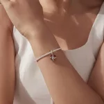 Ezüst charm 925, ajándék szív