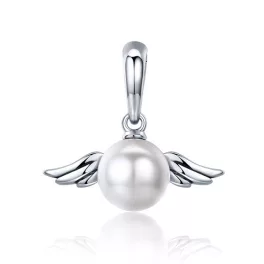 Ezüst charm 925, angyal