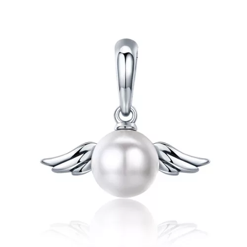 Ezüst charm 925, angyal