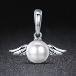 Ezüst charm 925, angyal