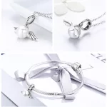 Ezüst charm 925, angyal