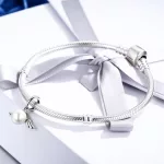 Ezüst charm 925, angyal