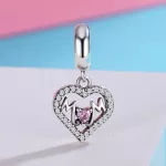 Ezüst charm 925, édesanya