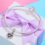 Ezüst charm 925, édesanya