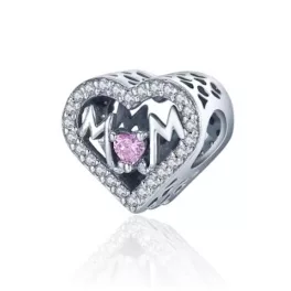 Ezüst charm 925, édesanya