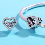 Ezüst charm 925, édesanya
