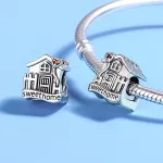 Ezüst charm 925, édes otthon