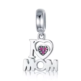 Ezüst charm 925, édesanya