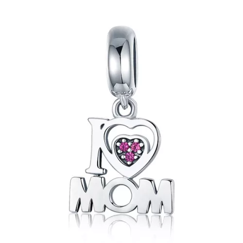 Ezüst charm (925), édesanya