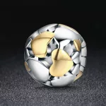 Ezüst charm szívekkel