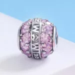 Ezüst charm 925, édesanya