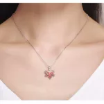 Ezüst charm 925, juharlevél