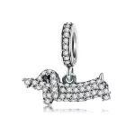 Ezüst charm 925, tacskó