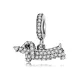 Ezüst charm 925, tacskó