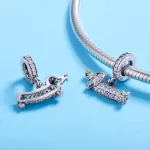 Ezüst charm 925, tacskó