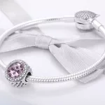 Ezüst charm csillagokkal