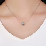 Ezüst charm, áttört gyöngy