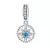 Ezüst charm (925), sarkcsillag