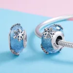 Ezüst charm, hópihe