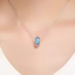 Ezüst charm, hópihe