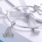 Ezüst charm 925 csillagokkal