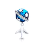 Ezüst charm 925, utazás