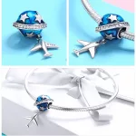 Ezüst charm 925, utazás