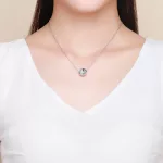 Ezüst charm, kaktusz