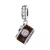 Ezüst charm 925, fényképezőgép
