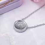 Ezüst nyaklánc, szerencsehozó szem