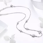 Ezüst nyaklánc, Nap és Hold