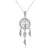 Ezüst nyaklánc álomfogómedállal