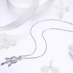 Ezüst nyaklánc álomfogómedállal