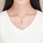 Ezüst nyaklánc álomfogómedállal