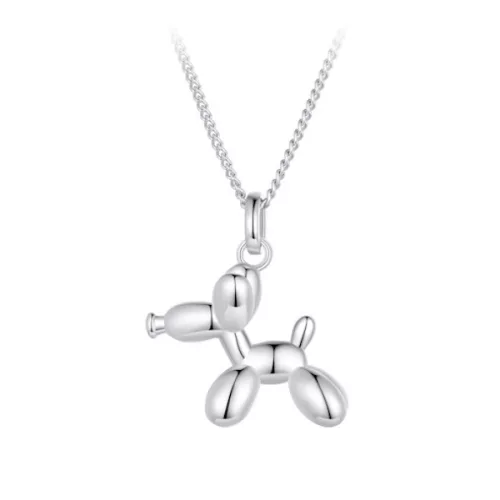 Ezüst női nyaklánc uszkármedállal