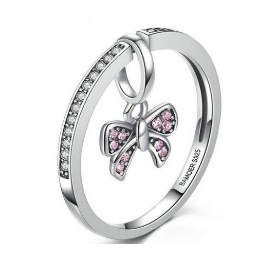 Pillangós ezüst gyűrű, 8