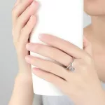 Pillangós ezüst gyűrű, 8
