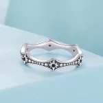 Ezüstgyűrű vintage stílusban, 6-os méret